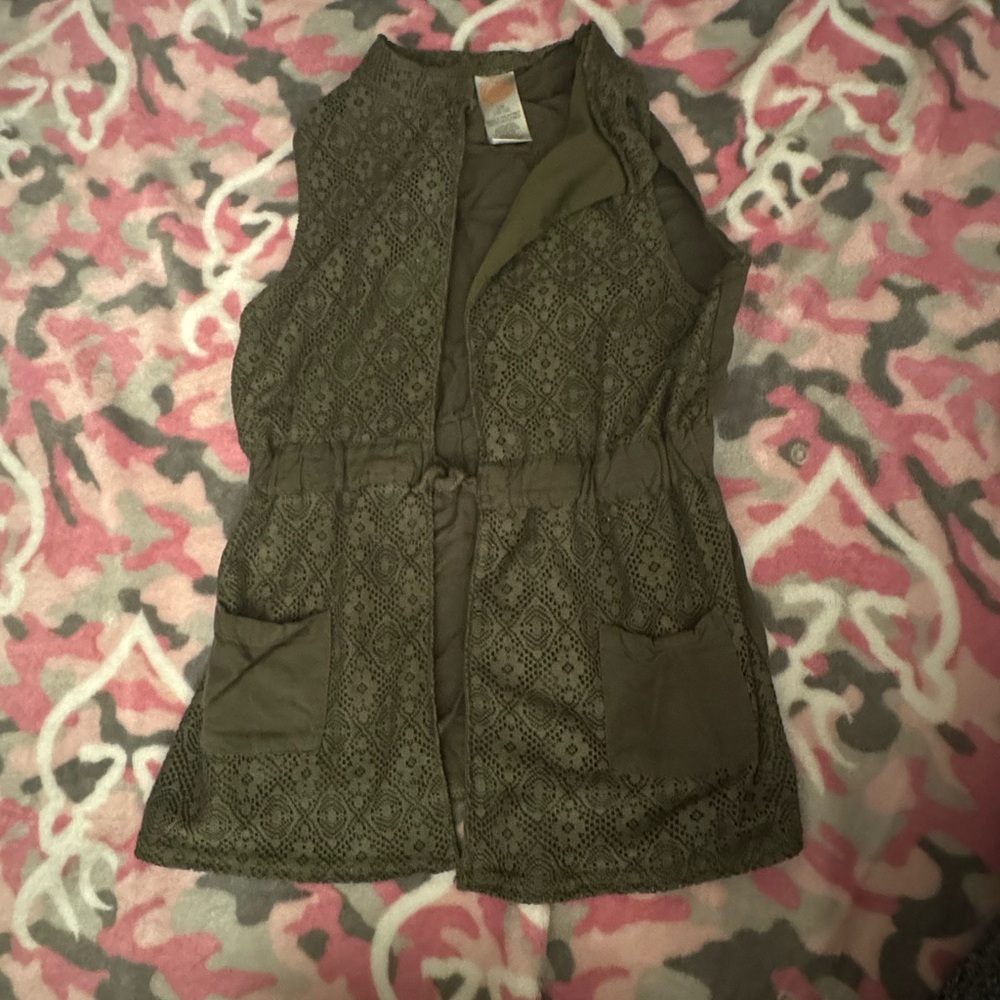 Army green vest